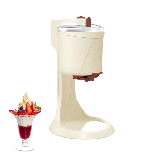 Máquina De Helado Casera Pequeña Y Máquina DIY De Helado, Mini Tamaño, Tazón Precongelado, Operación Simple Para Helado Suave Casero