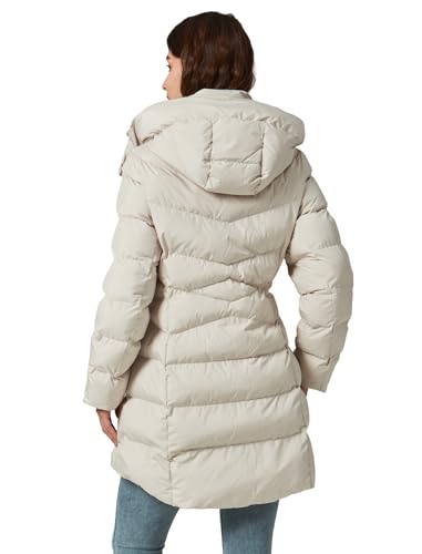 Women's Winter Warm Long Puffer Jacket Detachable Hood Quilted Thicken Coats2