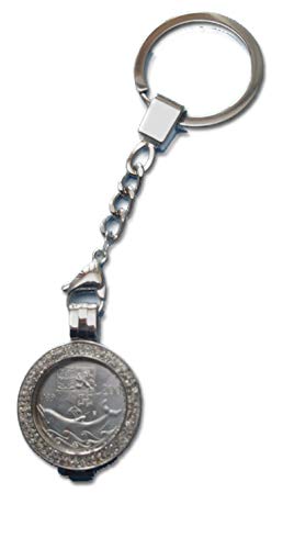 Colgante de 200 Liras de Plata para diario con cadena de 90 cm estilo bohemio