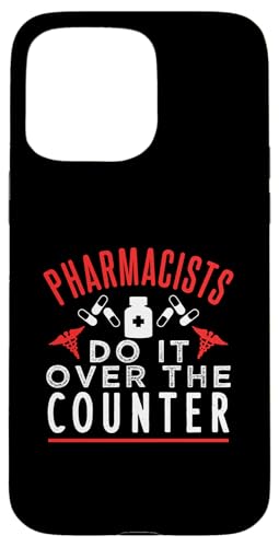 Design amusant de comptoir de pharmacien Coque pour iPhone 15 Pro Max
