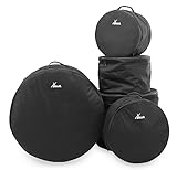 drum case Hochwertiges, reißfestes und wasserabweisendes Aussenmaterial