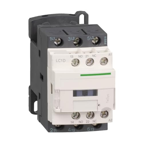 Contacteur tripolaire CA 18 A idéal pour armoire d'automatisation 48 V CC
