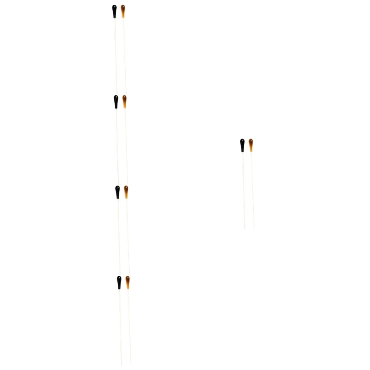 BESTonZON 10 Stk Musik-taktstock Konzertversorgung Orchesterleiter Zauberstab Musik Dirigent Zauberstab Musik-accessoire Musikstock Leistung Miniwelle Musik Dirigieren Stick Harz