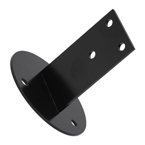 Support rampe escalier extérieur intérieur : pack 6 fixations garde-corps bois et vis