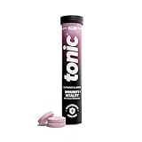 Tonic Health Daily Immunity Tablets - 4-in-1 Effervescent Multivitamins, Minerals & Phytonutrients - Vitamin D, Vitamin C and Zinc - Vegan, No Sugar- Max Strength Tablets, Raspberry & Lemon, 20 Count