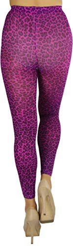 ToBeInStyle Women’s Footless Opaque Animal Zebra Tiger Tights Hosiery2