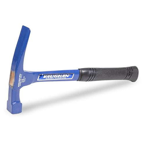 VAUGHAN BrickLayers Hammer, 18 oz Steel, Made In The USA, ABL18, VN18412