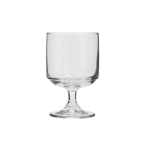 NOVASTYL - Lot de 4 verres à pied tower 22cl en verre transparent - 1613310