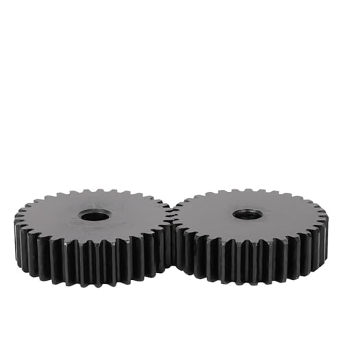 Engranaje plano 1M 39T en acero SC45 de 8mm para transmisiones