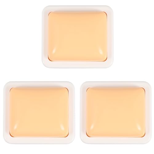 Image of ULTECHNOVO Injection Practice Pad Silicone Muscle Injection Trainer for Medical Students Intramuscular Training Model Reusable Portable 3.14X2.95X3.54 Inch