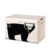 3-Sprouts-Caja-de-juguetes-para-ninos-Caja-de-almacenaje-para-el-dormitorio-de-los-ninos-y-ninas-Oso
