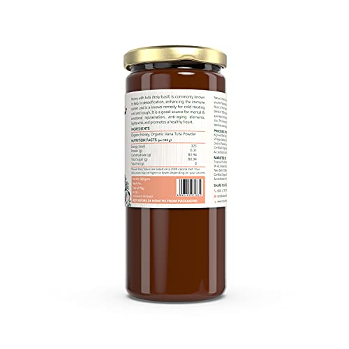 Image of Nature's Nectar Organic Honey with Vana Tulsi 325g