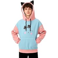 Sudadera con Capucha Infantil diseño Orejas Tejido Polar