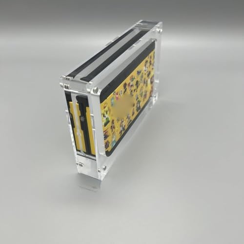 Transparent Acrylic Magnetic Cover Console Storage Box for New 3DS Game Console Display Protective Box image 5