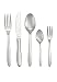 Produktbild RÖSLE CULTURE Besteck-Set 30-teilig, Hochwertiges Essbesteckset für 6 Personen aus Edelstahl 18/10, Klingenstahl, matt poliert, spülmaschinengeeignet