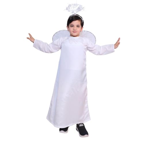 Image of Kaku Fancy Dresses Christmas Costumes for Kids, Nativity Set for Boys & Girls, Christmas Theme Dress - Mother Merry, Shepherd, Wise Men, Priest, Fairy Angel, Prince Costume for Boys & Girls