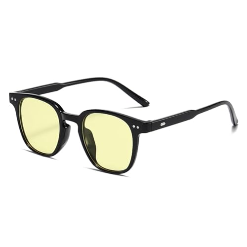 Lunettes de soleil UV400 rondes rétro LH2319-C3 à finitions de précision