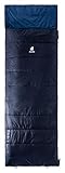 deuter Orbit SQ +5° Kunstfaser Schlafsack, navy-steel, Zip left