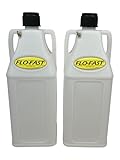 FLO-FAST Pro DUAL 10.5-Gallon Container SAVINGS BUNDLE - Portable, Durable, Made in USA – Marine, ATV, Automotive, Agriculture (Natural)