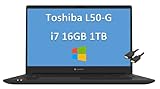 2022 Latest Toshiba Dynabook Satellite Pro L50-G 15.6' FHD (Intel Quad Core i7-10510U, 16GB RAM, 1TB...