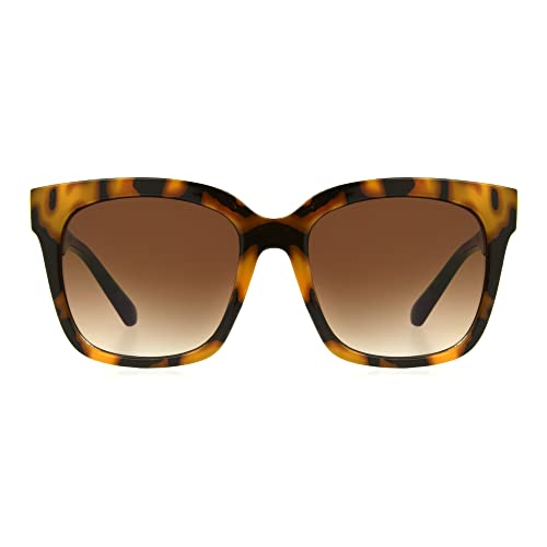 Sofia Vergara x Foster Grant Women's Jacinta Sunglasses Square, Tortoise, 55 mm2