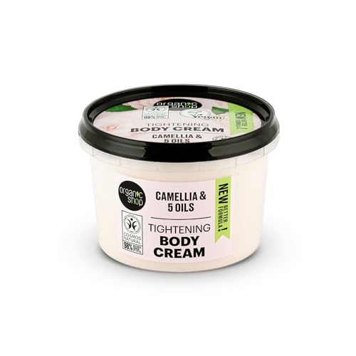 Crème corps Organic Shop hydratation camélia soin peaux sèches 250ml