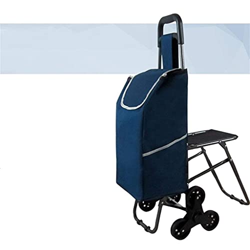 Carro de mano plegable con ruedas de goma resistente miniatura 1