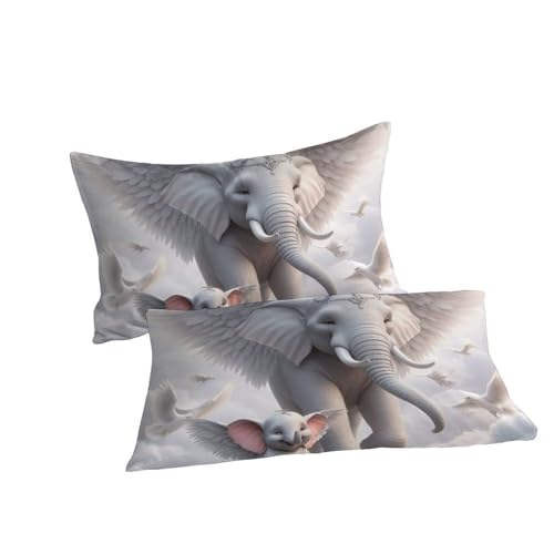 Housse de couette double microfibres 200x200cm imprimé animaux 3D