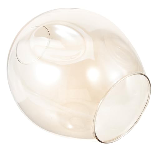Uonlytech Abat-jour Verre De Remplacement Pour Lustre Moderne Protection Oculaire Style Élégant Translucide Pour Lampe Murale Et Plafonnier Design Léger
