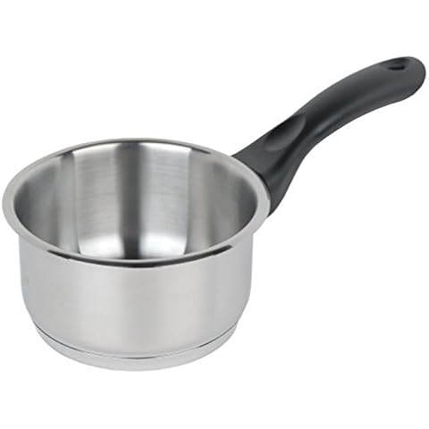 Stainless steel collection SS2014 Stainless Steel Milk Pan, 14 cm Cover