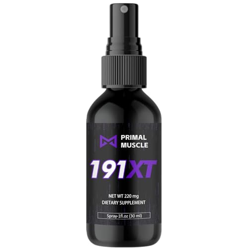 XDQXDQ Primal Muscle 191xt Recovery Spray | 191xt Primal Muscle Spray 30-Day Supply