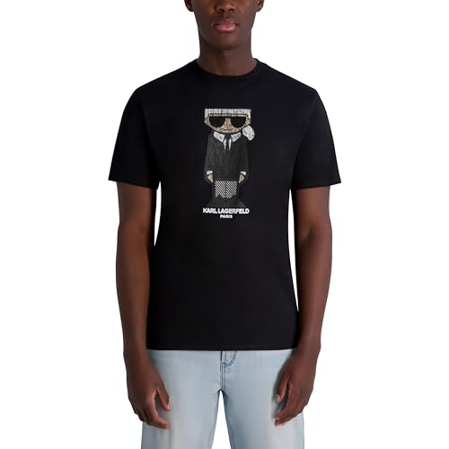 T-shirt Karl Lagerfeld homme en coton premium et finitions de haute couture