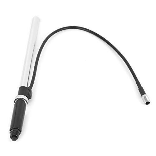 Tixiyu Antena de Radio para Automóvil Punta Negra de Ángulo Fijo de 38º para T4 1990-2003 Aleación de Aluminio
