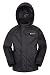 Mountain Warehouse Pakka Kids Rain Jacket -Breathable Childrens Coat Black 13 years