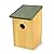 Bird Box Wooden Box for Small Birds Bird House for Garden Wild Birds Sparrow, Robin, Finch,Blue Bird House Wall Hanging Wooden Wild Bird House Wood Nesting Box .