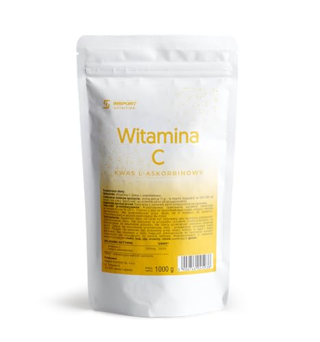 Vitamine C - Acide L-ascorbique - 1000 g de poudre - 1000 mg de vitamine C par portion - Poudre de vitamine C hautement dosée - Emballage étanche avec fermeture...