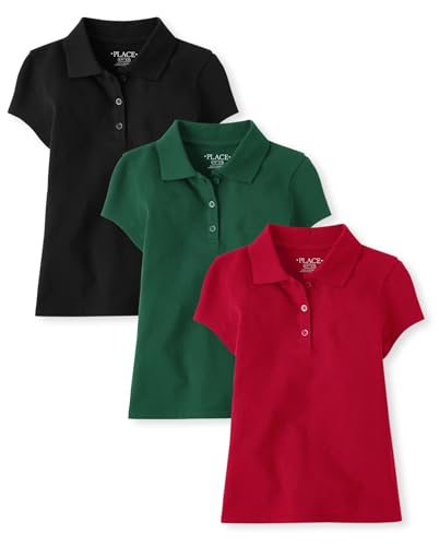 Image of The Children's Place Multipack Short Sleeve Pique Polo