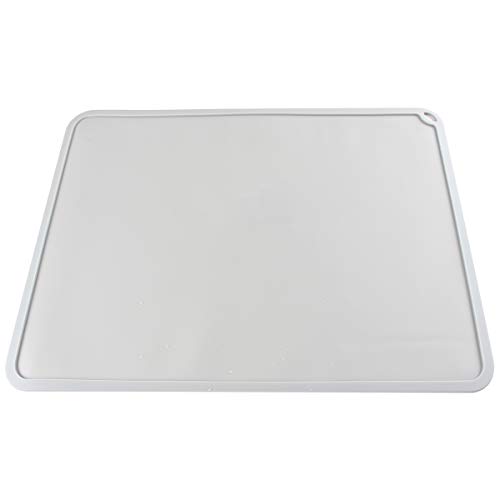 Toaiot DLP SLA LCD Silicone Slap Mat 410 x 310 mm/16 x 12 pollici Pulizia o trasferimento di resina per proteggere la superficie di lavoro per Photon Eleg Mars Wanhao per accessori stampante 3D–Grigio