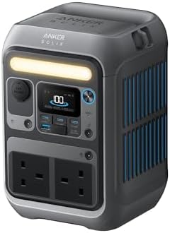 Anker SOLIX C300 Portable Power Station, Outdoor 288Wh LiFePO4 Ba...