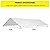 10 x 20 Ft Carport Replacement Canopy Cover Garage Top Tent Shelter Tarp with Free 48 Ball Bungee Cords,White(Only Cover, Frame Not Include)