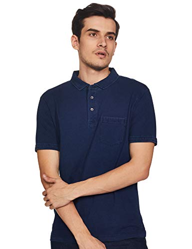 Image of Pepe Jeans Men's Solid Regular fit Polo