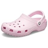 Crocs Men's and Women's Classic Clog, Ballerina Pink, 8 Women/6 Men