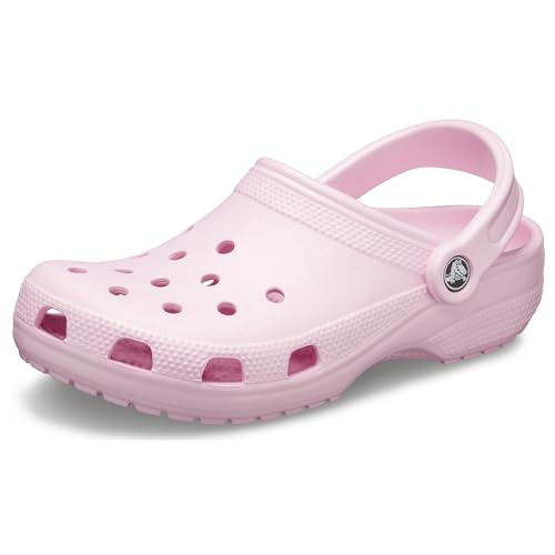 Image of Crocs Men's and Women's Classic Clog, Ballerina Pink, 12 Women /10 Men