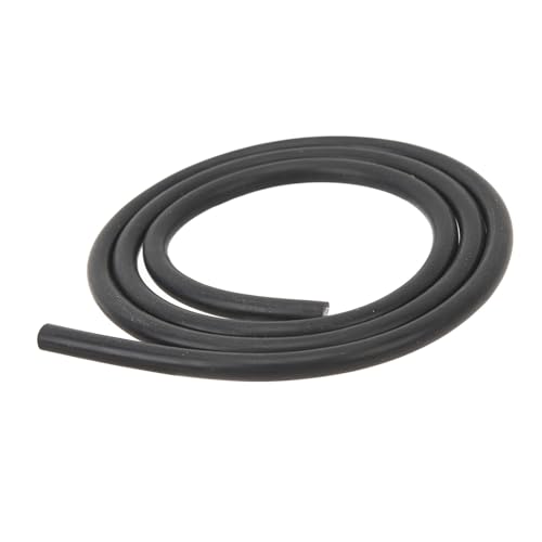 Auto Zündungskabel, 1M Zündkabel 7mm Schwarz Spark Plug Wire, Hochspannungskabel Zündung für Roller Motorrad Rasenmäher Motorsäge Bürstenschneider Ersatzteil