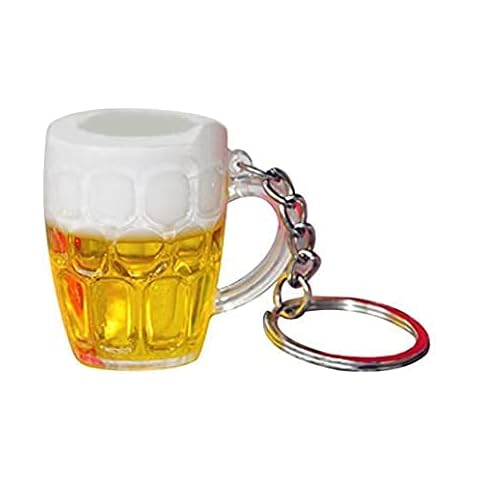 Promotech Funny Octoberfest Stag Party Beer Mug Keyring Cover