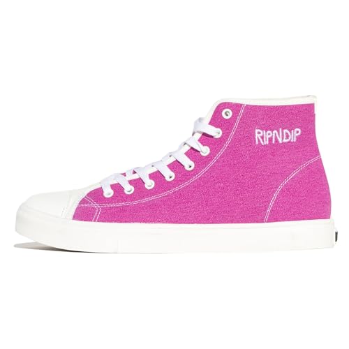 RIPNDIP Lord Nermal UV Activated High Tops Shoes (Blue/Fuschia)2