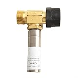 Edelstahl-Wasserschlagableiter mit 2,2 cm Innenmutter und 3/4 Zoll Außengewinde für Sanitärsysteme, Geräuschreduzierung und Normeneinhaltung