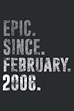Photo Gallery epic since february 2006 16th birthday vintage 2006: hearts journal: 6" x 9", 110 pages, lined college ruled paper, journal, matte finish cover, diary, planner. Photo Gallery epic since february 2006 16th birthday vintage 2006: hearts journal: 6" x 9", 110 pages, lined college ruled paper, journal, matte finish cover, diary, planner.