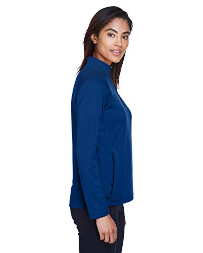 Devon & Jones Ladies' Stretch Tech-Shell Compass Quarter-Zip miniatura 4