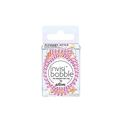 Invisibobble Slim Time To Shine La Vie En Rose Pack of 3 Xmas 2022